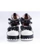 Black & White 2.8" High Heel Romantic PU Round Toe Ankle Straps Bow Decoration Platform Girls Lolita Shoes