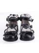 Black 1.4" Heel High Beautiful Suede Point Toe Ankle Straps Platform Women Lolita Shoes