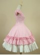 Cotton Short Sleeves Ruffle Classic Lolita Dress