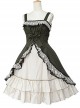 Short Sleeve Satin Yarn Classic Lolita Dress