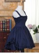 Ruffles Bind Strap Classic Lolita Sleeveless Dress