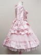 Long Sleeve Bow Lace Ruffles Classic Lolita Dress