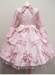 Long Sleeve Bow Lace Ruffles Classic Lolita Dress