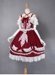 Wars Of The Roses Bowknot Classic Lolita Sling Dress