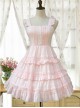 Lace High Waist Classic Lolita Sleeveless Dress