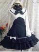 Ruffle Bow Double Breasted Two-pieces Classic Lolita Dress