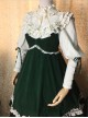 Dark Green High Waist Classic Lolita Sling Dress