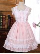 Lace Lace-up Bowknot Sweet Lolita Sling Dress