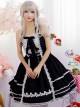 Black Sweet Lolita Hanging Neck Dress