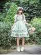 Cute Lace-up Bowknot Lace Sweet Lolita Sling Backless Dress