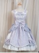 Dressy Dress Series Bowknot High Waist Classic Lolita Sling Dress