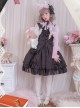 Dressy Dress Series Bowknot High Waist Classic Lolita Sling Dress