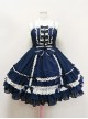 Palace Style Bowknot Lace Classic Lolita Sling Dress