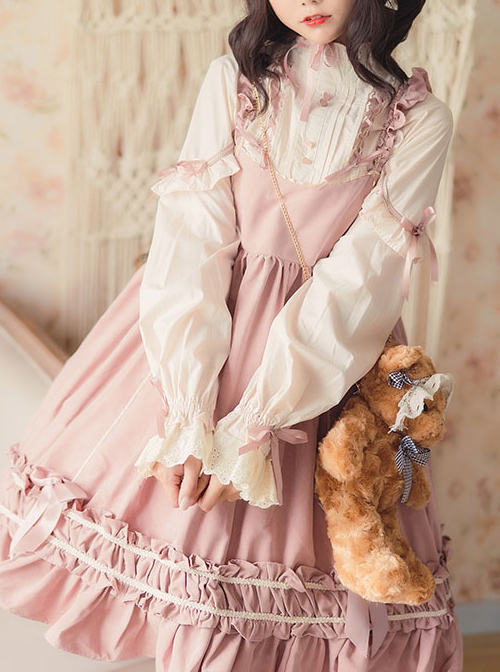 Elegant Bowknot Classic Lolita Long Sleeve Dress