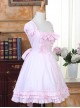 Cute Pink Sweet Lolita Short Puff Sleeve Dress