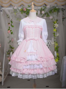 Sleepwalking Fairy Tale Series Classic Lolita Half Sleeve Dress