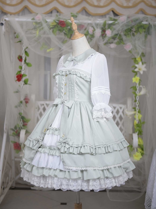 Sleepwalking Fairy Tale Series Classic Lolita Half Sleeve Dress