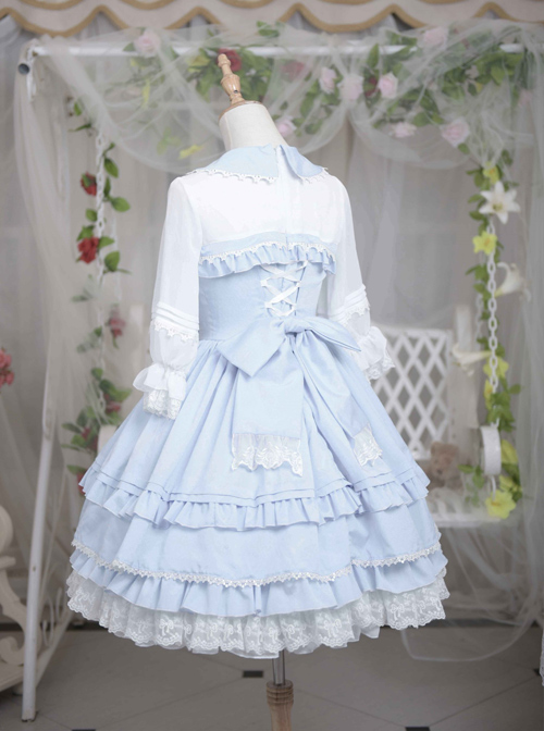 Sleepwalking Fairy Tale Series Classic Lolita Half Sleeve Dress