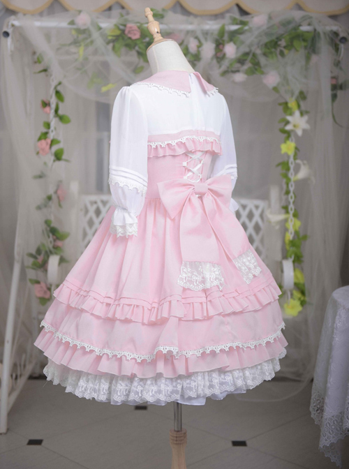 Sleepwalking Fairy Tale Series Classic Lolita Half Sleeve Dress