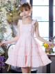 Pink Cute Flounced Sweet Lolita Sleeveless Dress