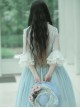 Ballet Series Soft Blue Classic Lolita Sling Dress