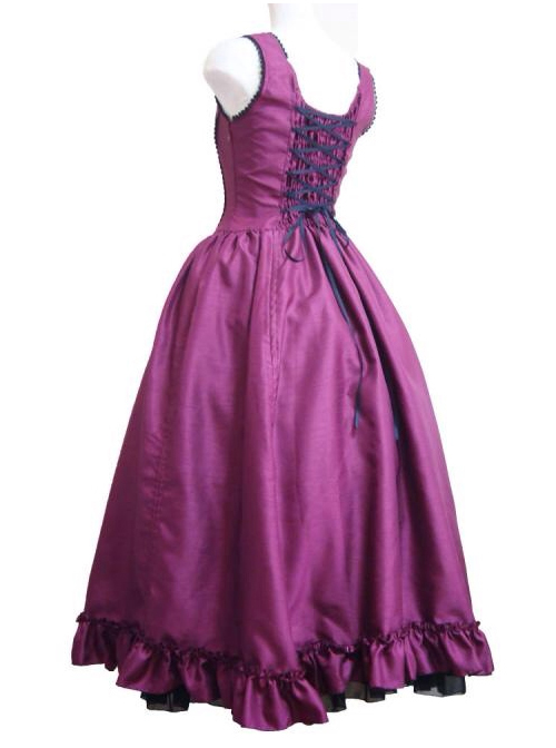 Gorgeous Retro Gothic Lolita Prom Sling Dress