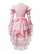 Cute Lace And Bowknot Sweet Lolita Long Sleeve Dress