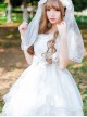 Organza High Waist Short Sleeves Classic Lolita Dress