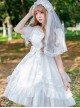 Organza High Waist Short Sleeves Classic Lolita Dress