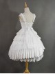 Dangerous Liaisons Series Chiffon Retro Gothic Lolita Short Sleeve Dress