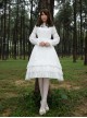 Morning's Aurora Series Pure Cotton Classic Lolita Long Sleeve Dress