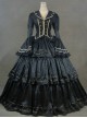 Victorian Style Gothic Lolita Prom Long Sleeve Dress