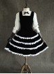 Black Velvet Classic Lolita Sleeveless Dress