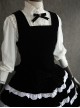 Black Velvet Classic Lolita Sleeveless Dress