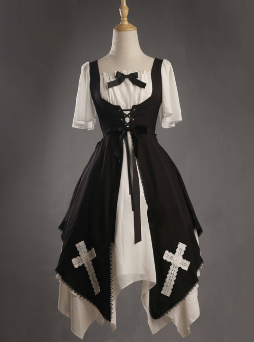 Aria Series Short Sleeve Gothic Lolita Dress