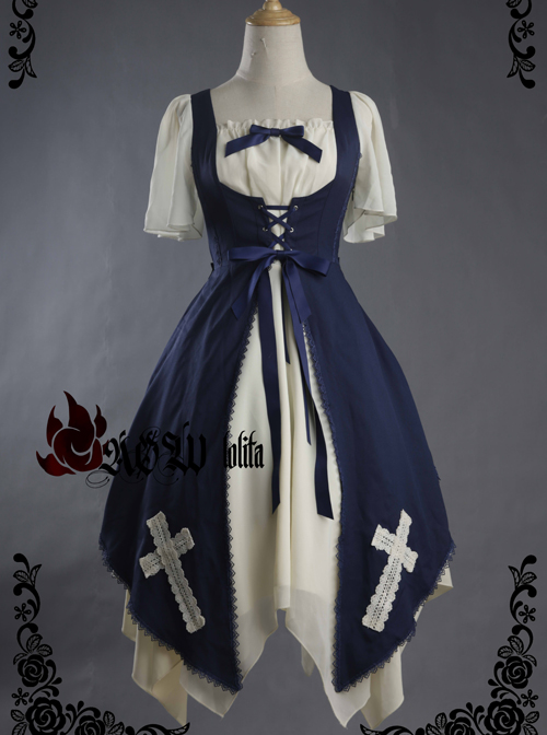 Aria Series Short Sleeve Gothic Lolita Dress