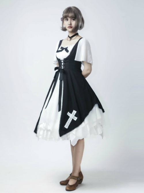 Aria Series Short Sleeve Gothic Lolita Dress