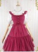 Iridescent Sugar's Dream Series Ruffles Sweet Lolita Flying Sleeve Dress