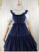 Iridescent Sugar's Dream Series Ruffles Sweet Lolita Flying Sleeve Dress