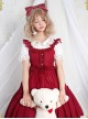 Iridescent Sugar's Dream Series Ruffles Sweet Lolita Flying Sleeve Dress