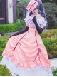 Black Butler Ciel Phantomhive Cosplay Costume Lolita Pink Dress