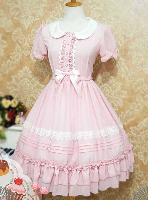 Profiteroles Series Doll Collar Short Sleeve Sweet Lolita Dress