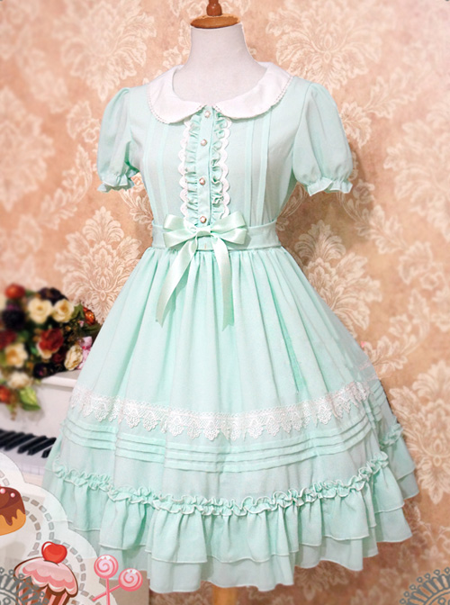 Profiteroles Series Doll Collar Short Sleeve Sweet Lolita Dress