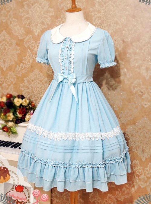 Profiteroles Series Doll Collar Short Sleeve Sweet Lolita Dress