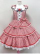 Striped Ocean Series Classic Lolita Sleeveless Dress