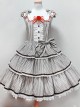 Striped Ocean Series Classic Lolita Sleeveless Dress