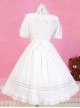 Pure Color Short Sleeves Classic Lolita Dress