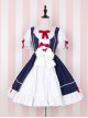 Snow White Luxuriant Version Sweet Classic Lolita Short Sleeve Dress