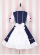 Snow White Luxuriant Version Sweet Classic Lolita Short Sleeve Dress