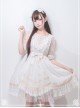 Puff Sleeve Bowknot Ruffles Classic Lolita Dress